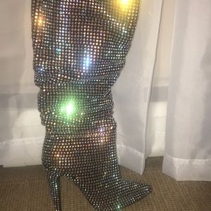 Steve Madden Crushing Rhinestones Boots